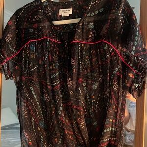 Zadig & Voltaire silk chiffon blouse-Lg
